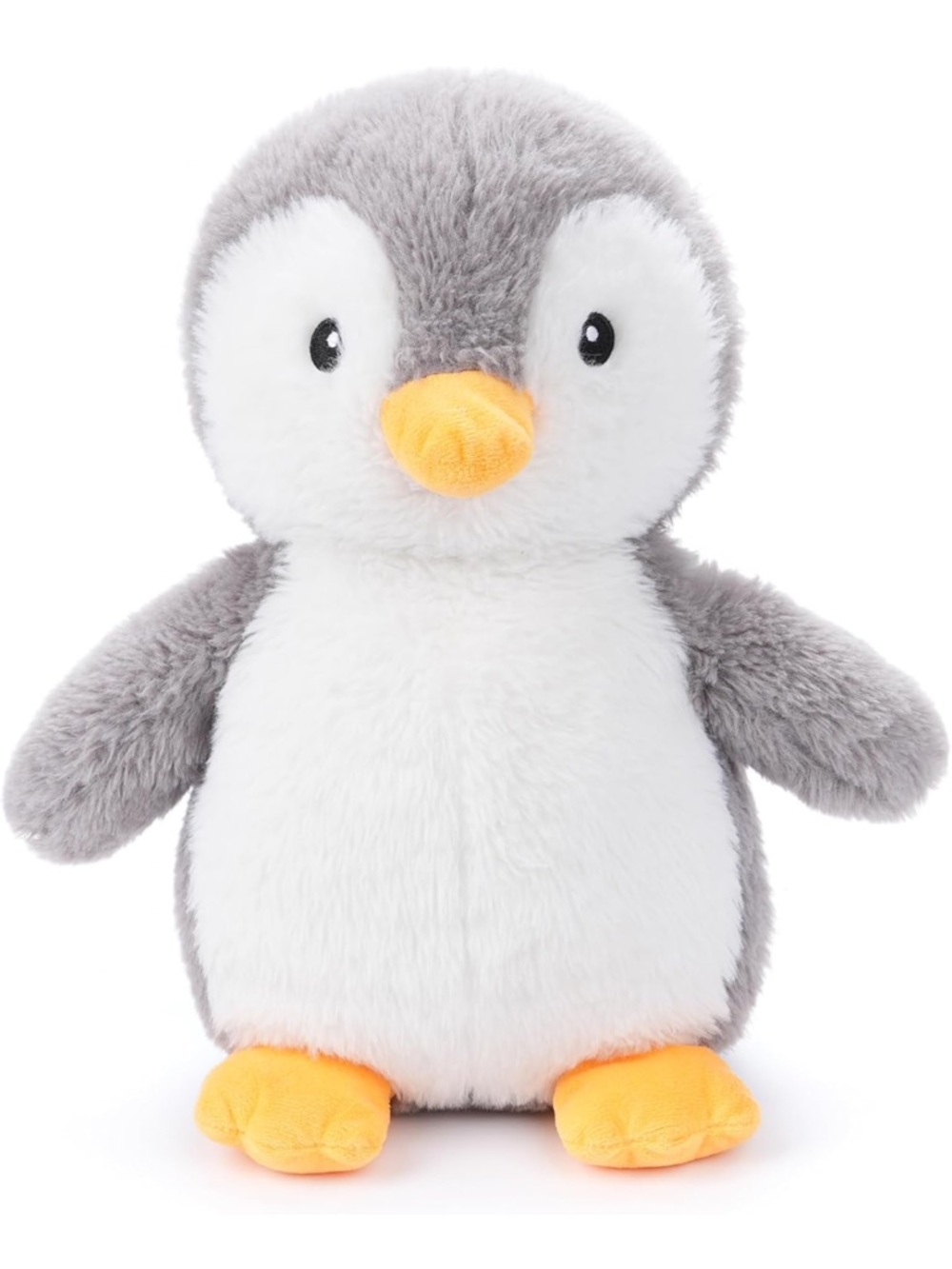 12” Plush Gray & White Penguin Stuffy